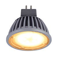 Светодиодная лампа Ecola рефлектор MR16 LED 7W GU5.3 золотистая (матовое стекло)