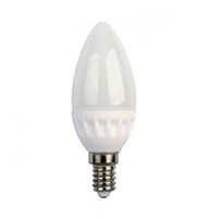 Светодиодная лампа Ecola в форме свечи LED Premium 5W E14 (керамика) 2700K