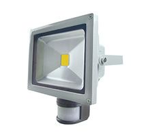 Светодиодный прожектор Ecola LED 24W с датчиком движения 4200K