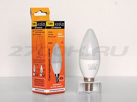 Светодиодная лампа Ecola свеча LED Premium 7W E14 2700K