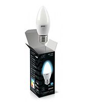 Светодиодная лампа Gauss свеча LED 4W E27 (полуматовая) 4100К