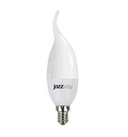 Светодиодная лампа Jazzway PLED-SP свеча на ветру 9W E14 (матовая) 5000K
