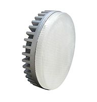 Светодиодная лампа Ecola в форме таблетки GX53 LED Premium 10W матовая (алюминий) 2800K