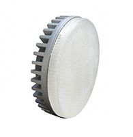 Светодиодная лампа Ecola в форме таблетки GX53 LED Premium 8,5W матовая (алюминий) 2800K