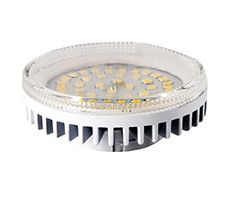 Светодиодная лампа Ecola GX53 LED Premium 8,5W прозрачная (алюминий) 2800K