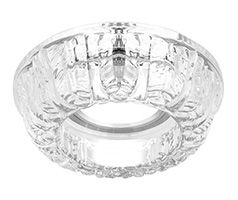 Встраиваемый светильник Gauss MR16 CR055 GU5.3 Glass стеклянный