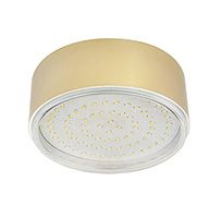 Накладной светильник Ecola GX70-N50 золото