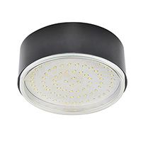 Накладной светильник Ecola GX70-N50 черный