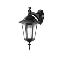 Садово-парковый светильник Camelion 4102 Пушкинский на кронштейне 6 граней черный