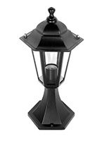 Садово-парковый светильник Camelion 4104 Пушкинский на основании 6 граней черный