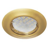 Встраиваемый точечный светильник Ecola Light MR16 DL92 выпуклый перламутровое золото