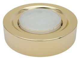 Накладной широкий светильник Ecola GX53 FT3073 золото