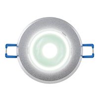 Светодиодный встраиваемый поворотный светильник Uniel ULM-R31 3W 4500K с источником питания матовое серебро