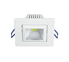 Светодиодный встраиваемый квадратный светильник Uniel ULМ-S61A 3W 3000K с источником питания белый