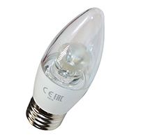 Светодиодная лампа Ecola свеча LED Premium 7W E27 прозрачная с линзой 2700K