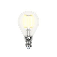 Филаментная светодиодная лампа Uniel Sky шар LED 6W E14 (матовая) 3000K