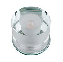 Встраиваемый светильник Fametto Luciole DLS-L114 G9 зеркальный с подсветкой прозрачный
