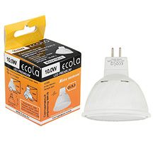 Светодиодная лампа Ecola рефлектор MR16 LED Premium 10W GU5.3 (матовая) 4200K
