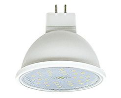 Светодиодная лампа Ecola рефлектор MR16 LED Premium 10W GU5.3 (прозрачная) 2800K