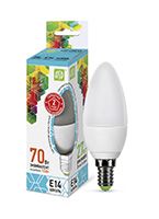 Светодиодная лампа ASD Standard свеча LED 7,5W E14 (матовая) 4000K