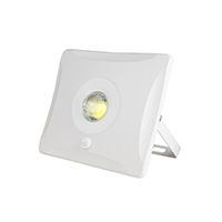 Ультратонкий светодиодный прожектор Uniel LED 10W ULF-F31 IP65 6000K с датчиком движения