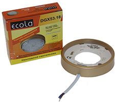 Накладной легкий светильник Ecola GX53 DGX5318 золото