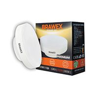 Светодиодная лампа BRAWEX Premium GX53 LED 7W 3000K