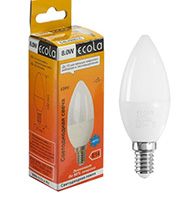 Светодиодная лампа Ecola свеча LED 8W E14 4000K