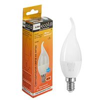 Светодиодная лампа Ecola свеча на ветру LED Premium 8W E14 (матовая) 4000K