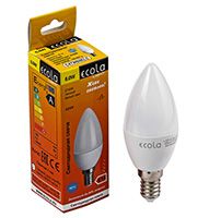 Светодиодная лампа Ecola Light свеча LED 6W E14 2700K