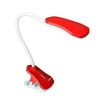 Светодиодный настольный светильник Uniel LED Premium TLD-513 4W красный с прищепкой 4500K