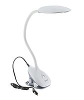 Светодиодный настольный светильник Uniel LED Premium TLD-529 4W серый с прищепкой 4500K