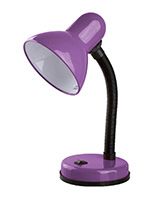Настольная лампа Camelion KD-301 С12 E27 фиолетовый