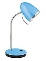Настольная лампа Camelion KD-308 C13 E27 голубой