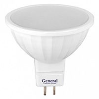 Светодиодная лампа General ECO рефлектор MR16 LED 8W GU5.3 (матовая) 3000K
