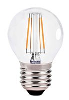 Филаментная cветодиодная лампа General шар LED 8W G45 E27 (прозрачная) 4500K