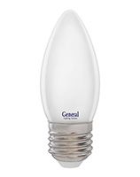 Филаментная светодиодная лампа General свеча LED 7W E27 (матовая) 2700K