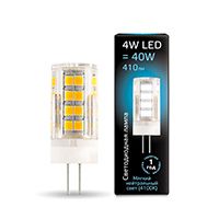 Светодиодная капсульная лампа Gauss G4 LED 4W (керамика) 4100K