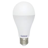 Светодиодная лампа General ECO шар LED 25W A67 E27 (матовая) 6500K