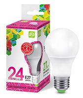 Светодиодная лампа ASD Standard шар LED 24W A65 E27 (матовая) 6500K