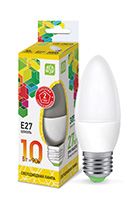 Светодиодная лампа ASD Standard свеча LED 10W E27 (матовая) 3000K