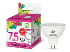 Светодиодная лампа ASD Standard рефлектор MR16 LED 7,5W GU5.3 (матовая) 6500K