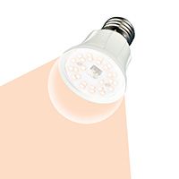 Светодиодная лампа для растений Uniel A60 LED 10W E27 (прозрачная) полного спектра