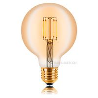 Светодиодная ретро лампа Sun-Lumen LED 4W G95 4F38 E27 (золотистая) 2200K