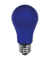 Светодиодная лампа Ecola шар LED 12W A60 E27 (матовая) синяя