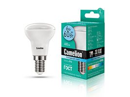 Светодиодная лампа Camelion Reflector R50 LED 6W E14 (матовая) 4500K