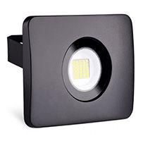 Светодиодный прожектор Ecola LED 20W IP65 ультратонкий черный 6000K