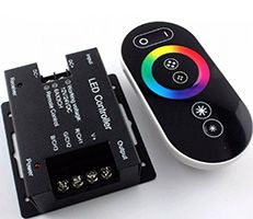 Ecola LED strip RGB RF controller 24A 288W 12V (576W 24V) black