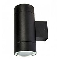 Светильник фасадный Ecola GX53x2 IP65 двухсторонний легкий черный