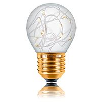 Декоративная светодиодная лампа Sun-Lumen Starry LED 1W G45 E27 (прозрачная) 2700K